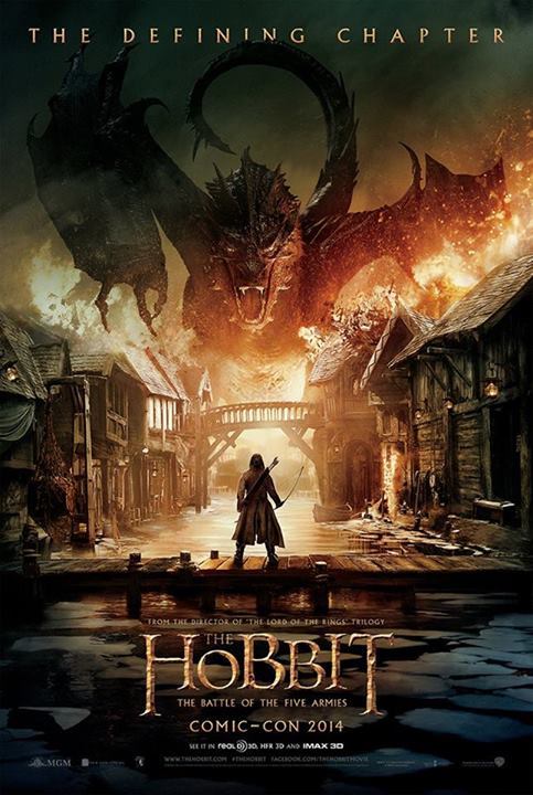 Lo Hobbit 3 poster comic con
