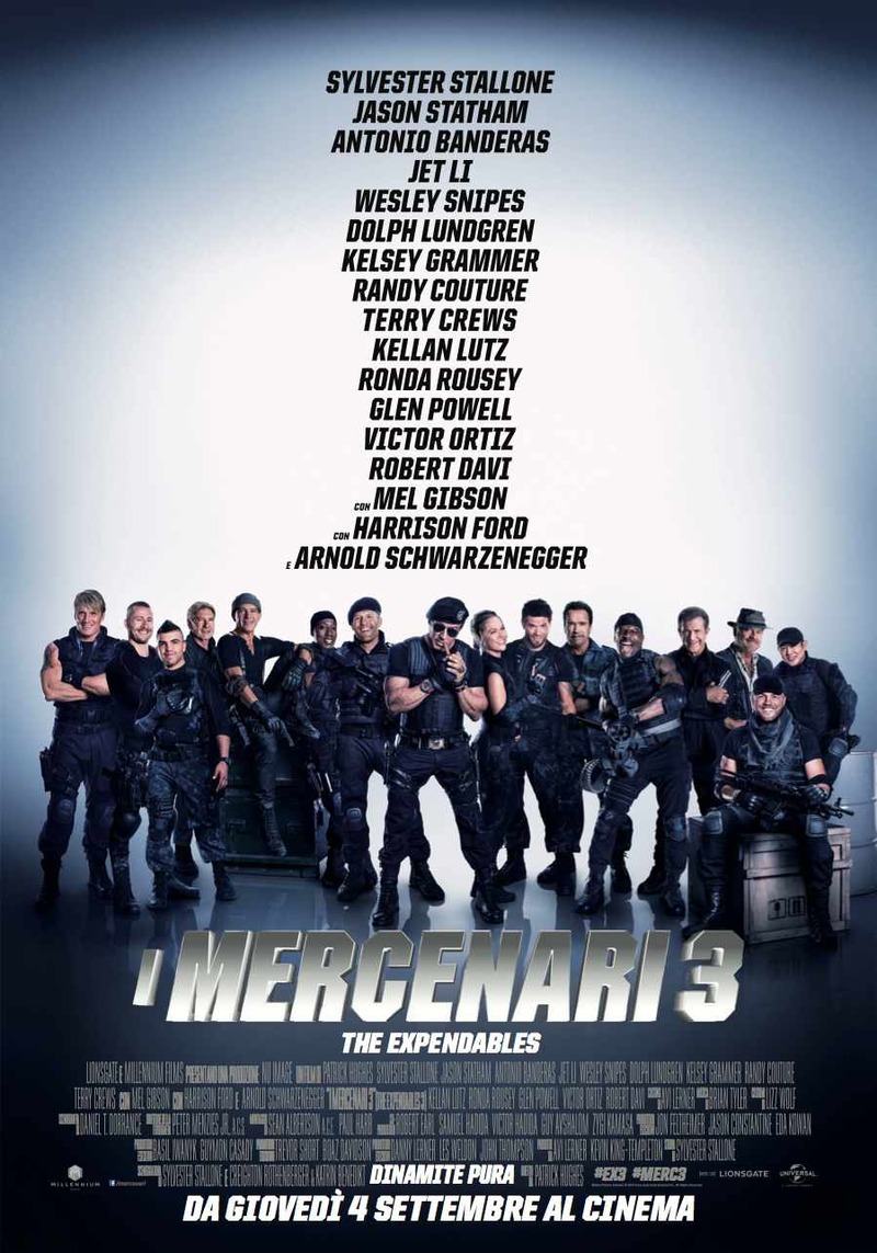 Mercenari 3 poster ita