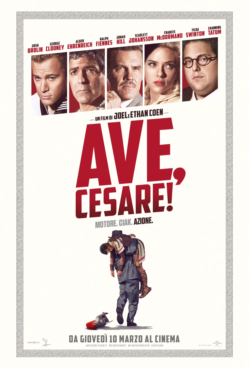 Ave Cesare poster italiano