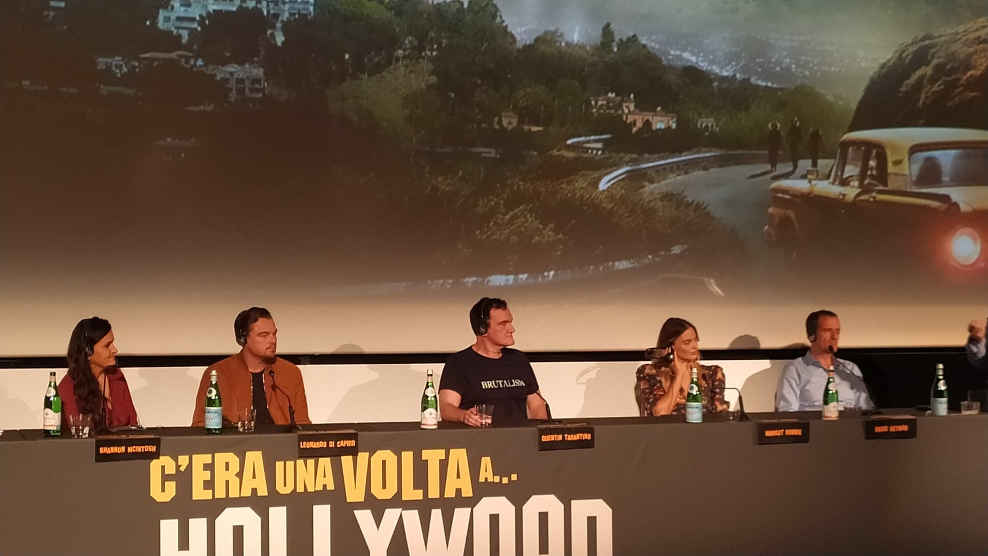 once upon a time in hollywood - press conference