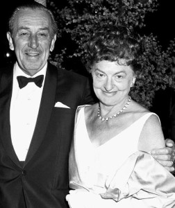 Pamela L. Travers e Walt Disney ai tempi del film su Mary Poppins