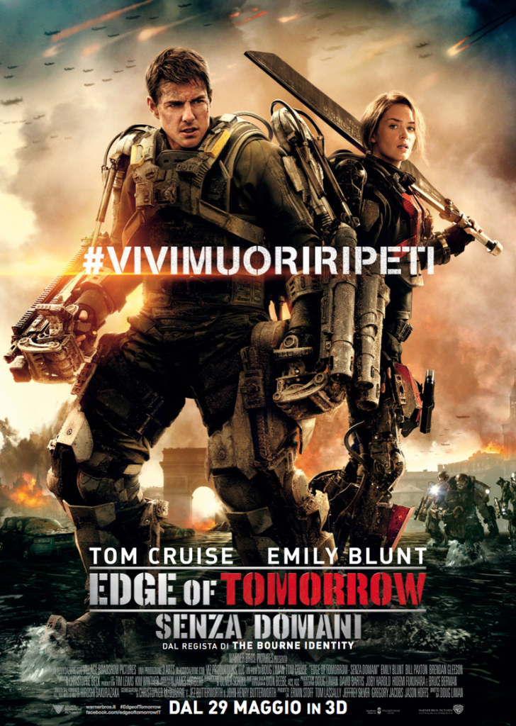 Edge of Tomorrow poster italiano