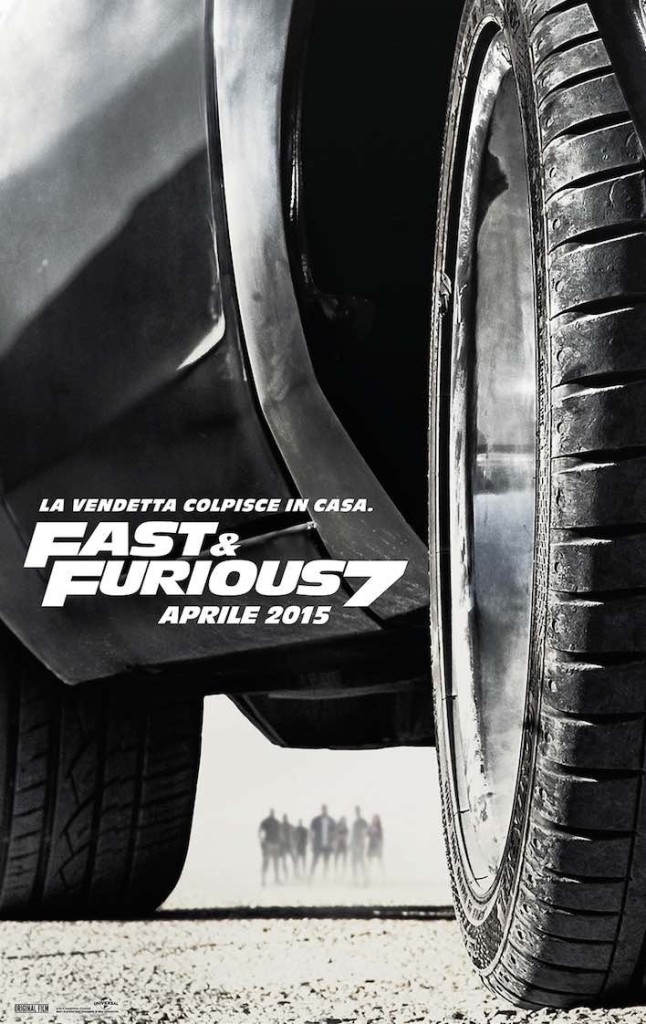 fast and furious 7 teaser poster ita